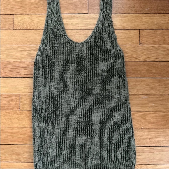 Madewell Green S Monterey sweater tank - Picture 5 of 5